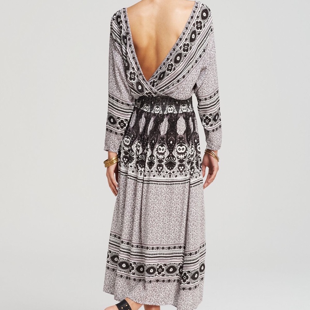 FREE PEOPLE Reversible boho She's A Lady dress S - Picture 3 of 8